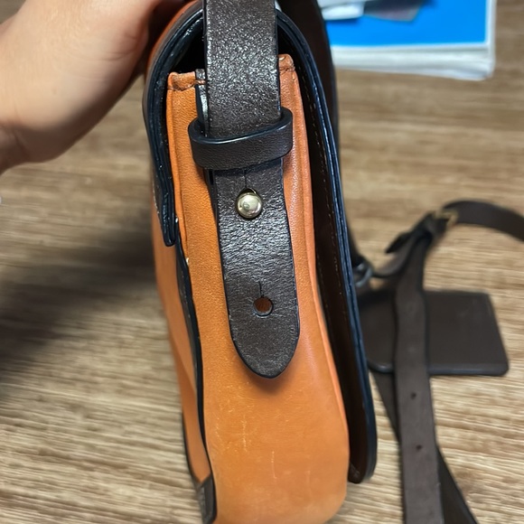 Vintage Lauren Ralph Lauren Leather 1967 Crossbody Bag - Picture 14 of 15